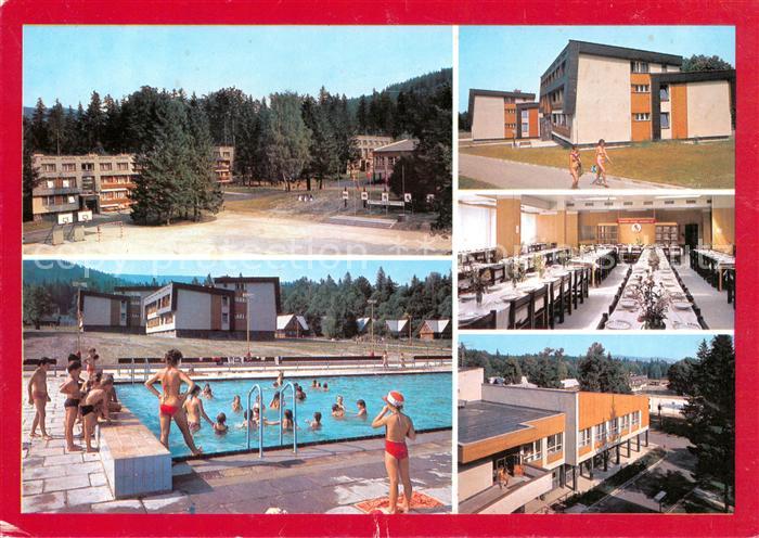 Zlate Hory Zuckmantel CZ Pionyrsky tabor Mir NHKG Pionierlager Freibad