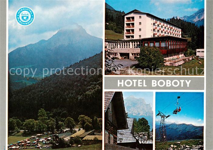 Boboty Mala Fatra Slovakia Autocamping Vratna Hotel Boboty Sessellift
