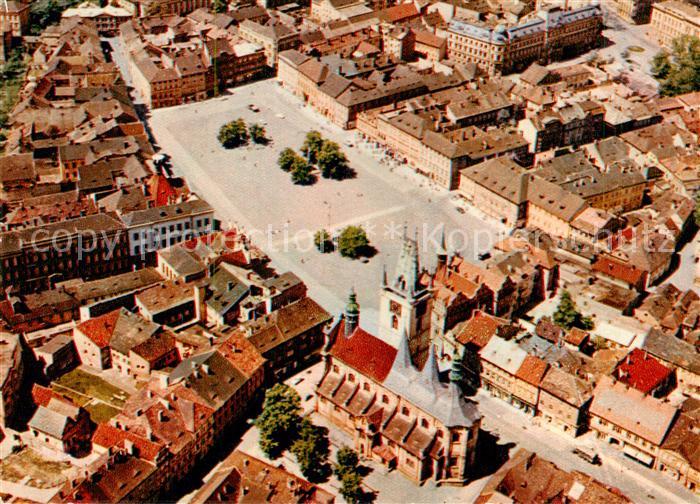Litomerice Leitmeritz Nordboehmen Mirove namesti Friedensplatz Stadtzentrum