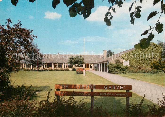 Vlagtwedde NL Huishoud en Nijverheidsschool De Vierde Garve
