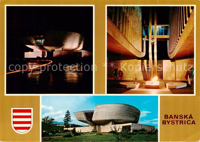 Banska Bystrica Pamatnik SNP Hrob neznameho vojaka SNP Denkmal Museum Grab eines