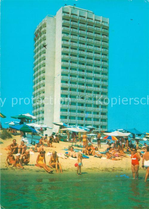 Slantschev Brjag Hotel Burgas Strand am Schwarzen Meer