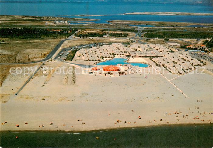 Port-Barcares 66 Pyrenees-Orientales Vue aérienne Les Portes du Roussillon Plage