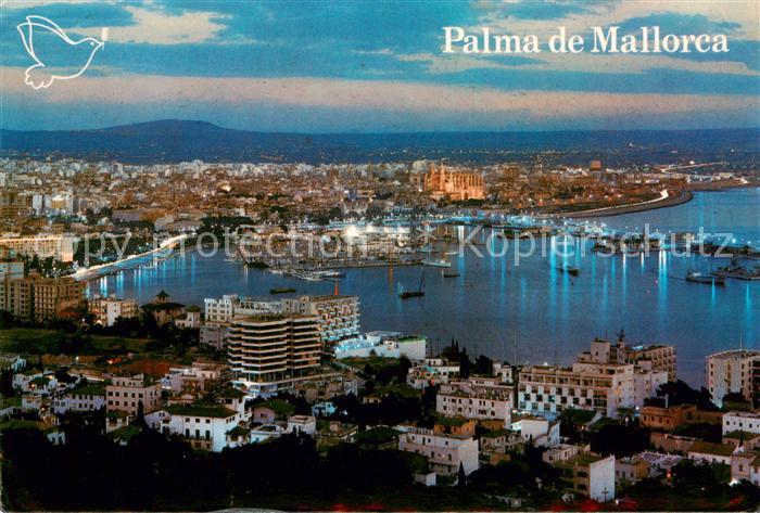 Palma de Mallorca ES La Bahia de noche