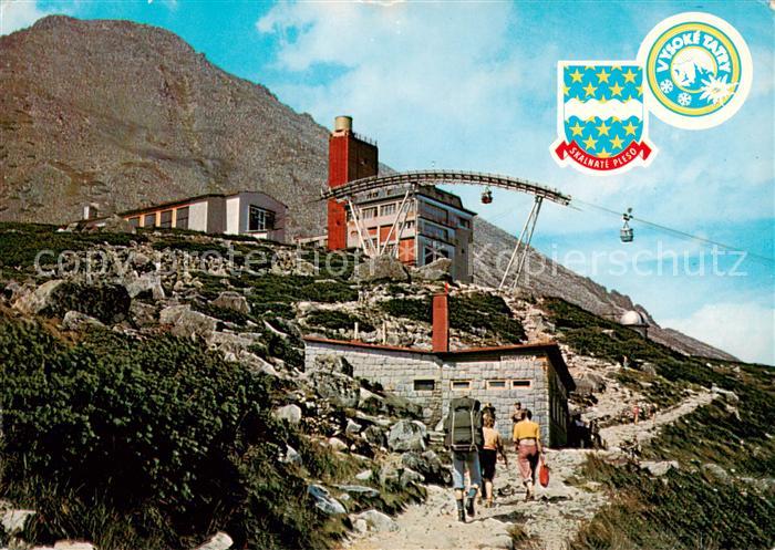 Vysoke Tatry SK Hotel Encian Seilbahn Skalnata Berghuette Tatra Nationalpark