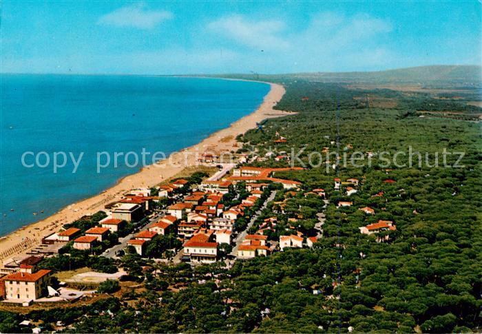 Marina di Castagneto IT Panorama dall aereo