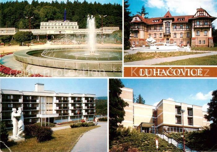 Luhacovice CZ Kurhotels Springbrunnen