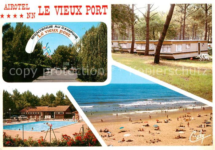 Messanges 40 Landes Airotel Camping Le vieux port Piscine Plage