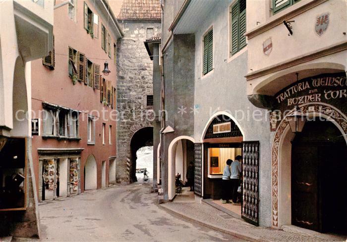 Meran Merano Altstadt Postgasse Bozner Tor