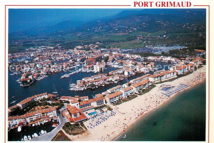 Port Grimaud Cité lacustre vue aérienne