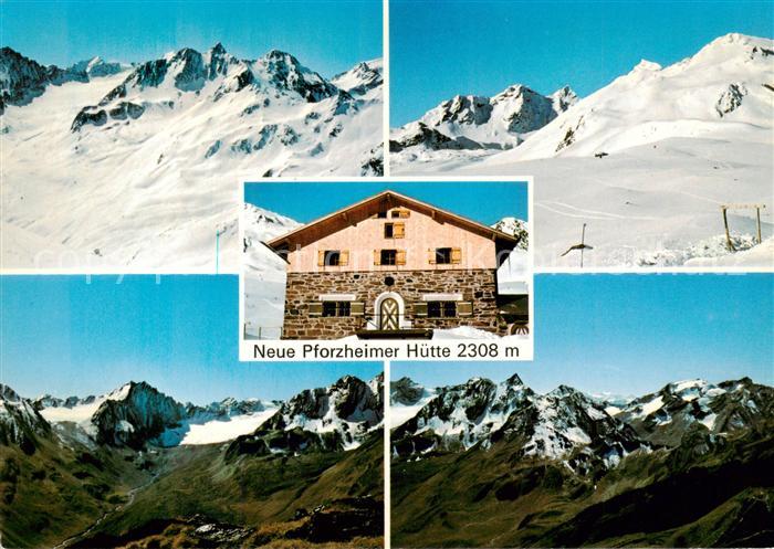 Pforzheimerhuette Sellrain Tirol AT Adolf Witzenmann Haus Berghaus Stubaier Alpe