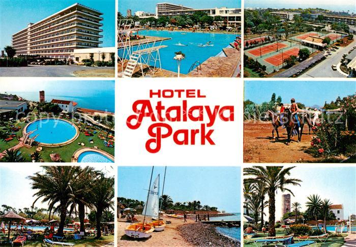 Marbella Andalucia Hotel Atalaya Park Swimming Pool Tennis Reiten Strand