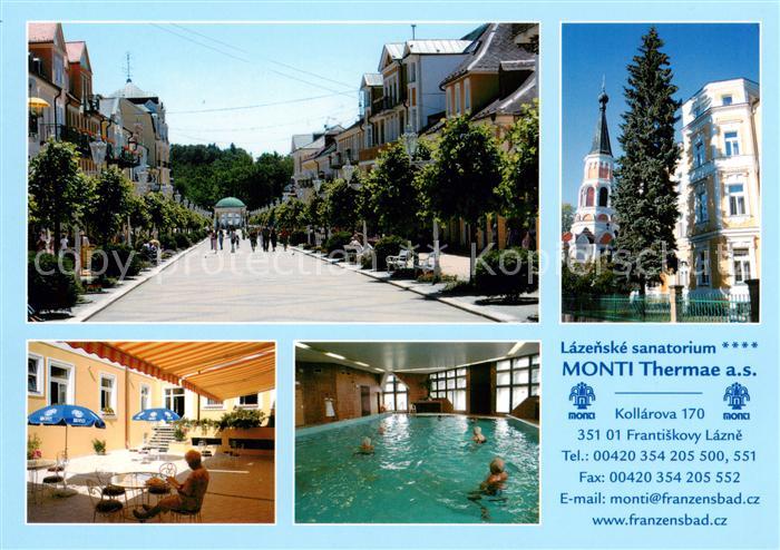 Frantiskovy Lazne Lazenske Sanatorium Monti Thermae Hallenbad