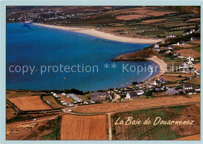 Plomodiern Baie de Douarnenez Plage et Campings de Pors ar Vag vue aérienne