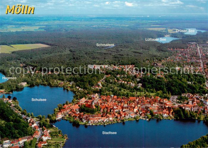 Moelln Lauenburg Panorama Naturpark Lauenburgische Seen