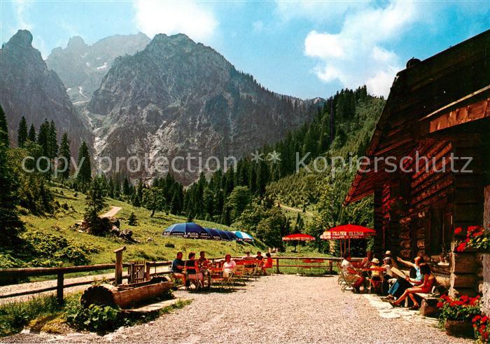 Drehhuette 1320m Schwangau Berghuette Allgaeuer Alpen