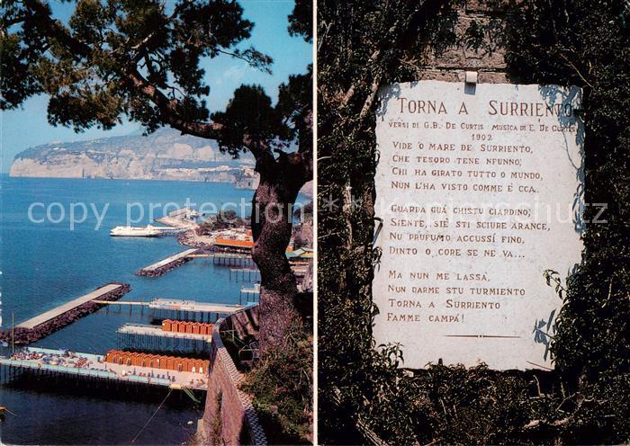 Torna a Sorrento Sorrent Campania Italia Kuestenpanorama