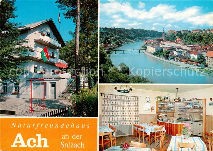 Ach Salzach Vorarlberg AT Naturfreundehaus Ach an der Salzach Stadtpanorama