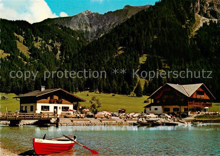 Tannheim Tirol AT Gaststaette Restaurant am Visalpsee