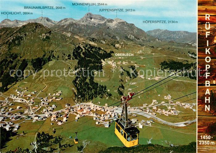 Lech Vorarlberg Bergbahn Ruefikopfbahn