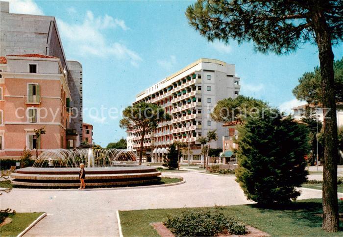 Grado Gorizia IT Grand Hotel Astoria Fontana Springbrunnen