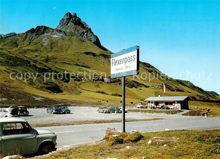 Flexenpass 1784m Arlberg AT Rasthaus Passhoehe