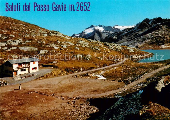 Passo Gavia 2652m dello Stelvio Stilfserjochpass IT Rifugio Bonetta Lago Bianco