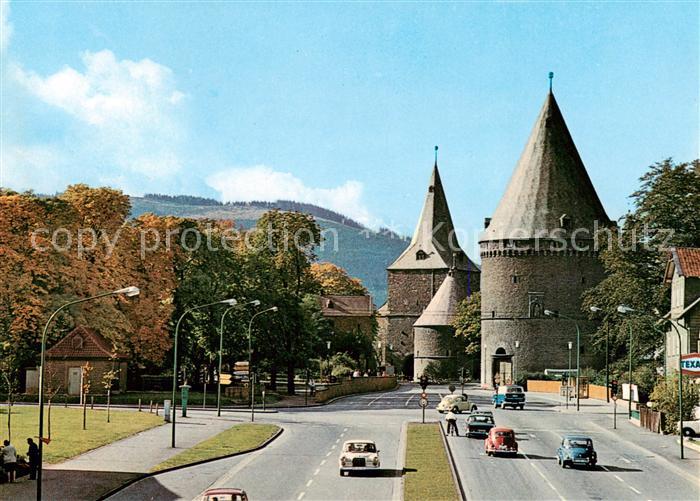 GOSLAR Harz Niedersachsen Das Breite Tor