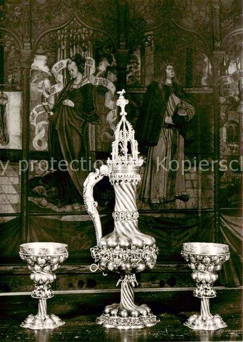 GOSLAR Harz Niedersachsen Bergkanne 15. Jhdt. mit Kelchen Huldigungssaal im Rath