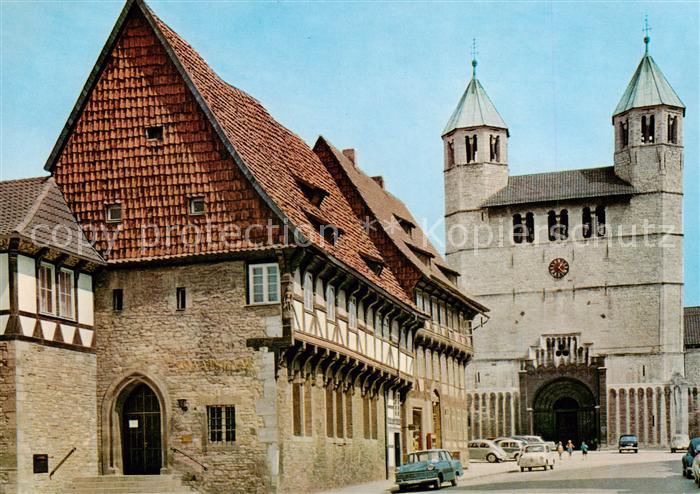 Bad Gandersheim Marktplatz mit Stiftskirche