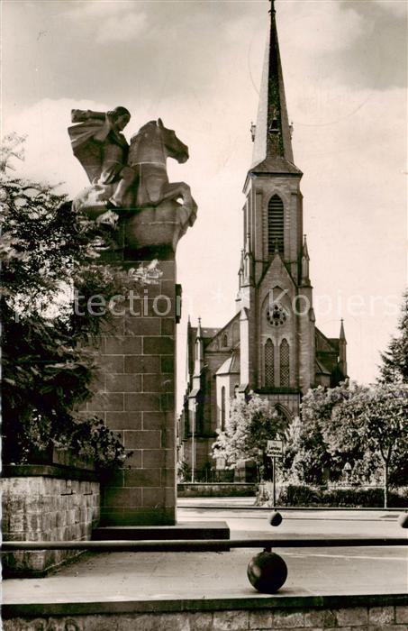 Bergzabern Bad Kath Kirche