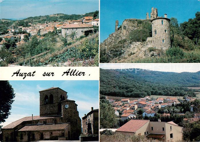 Auzat sur Allier 63 Puy-de-Dome Lotissement La Matelle Chateau Cocu et tour Vue