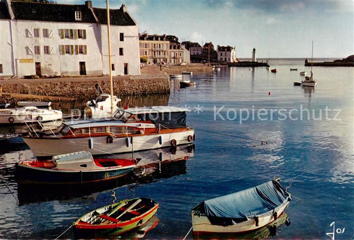 Sauzon Belle Ile en Mer 56 Morbihan Le port