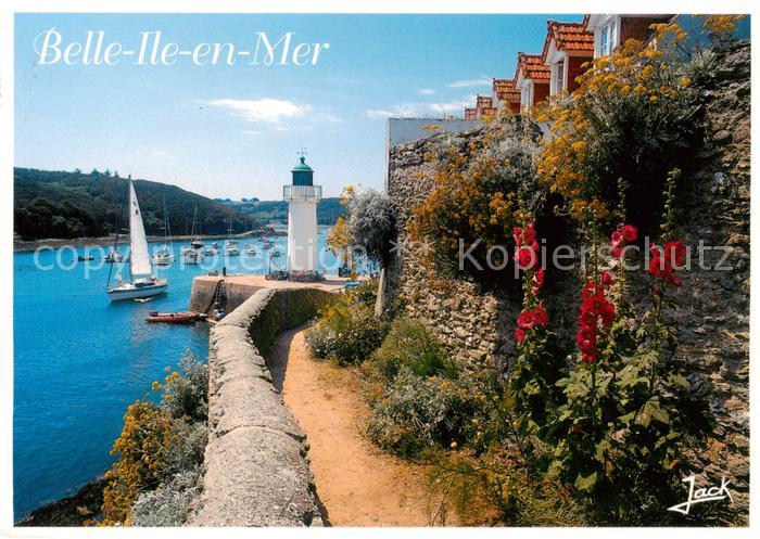 Belle-Ile-en-Mer 56 Morbihan Entree du port de Sauzon