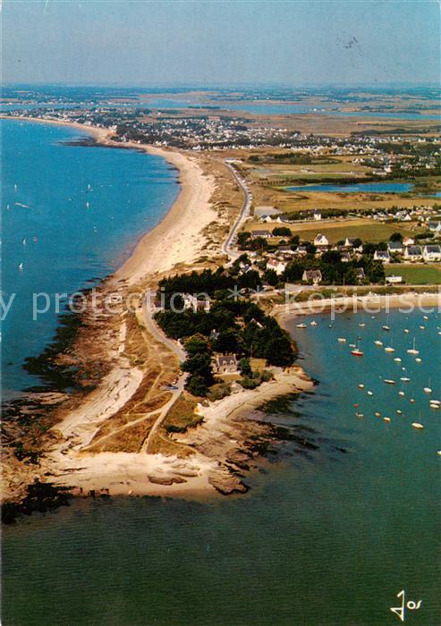 Damgan 56 Morbihan Pointe de Kervoyal Vue aerienne