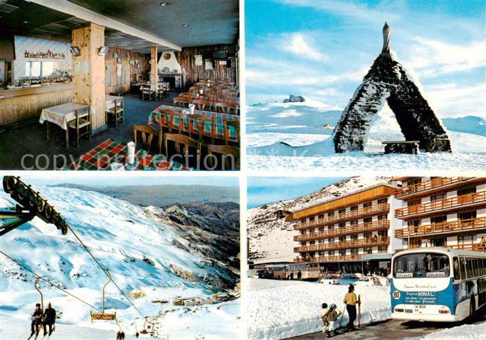 Sierra Nevada Granada Andalucia ES Nuestra Senora de la Nieves y El Veleta Plaza