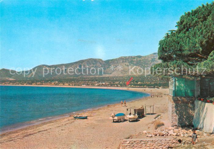 El Arenal Mallorca ES Plage La fleche indique l’endroit on va se contruire l'Inm
