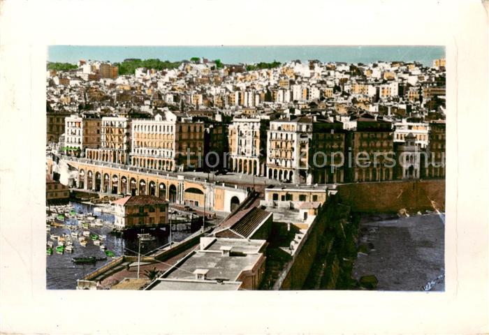 Alger Algerien Vue generale La Casbah