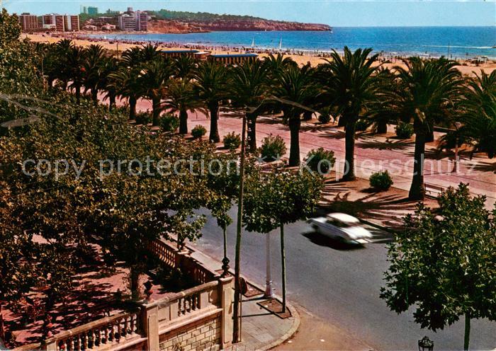 Salou Tarragona Costa Dorada ES Paseo Jaime I Al fondo playa de Salou