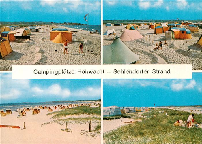 Hohwacht Ostseebad Sehlendorfer Strand Campingplaetze