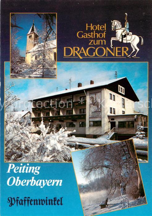 Peiting Pfaffenwinkel Hotel Gasthof zum Dragoner Kirche