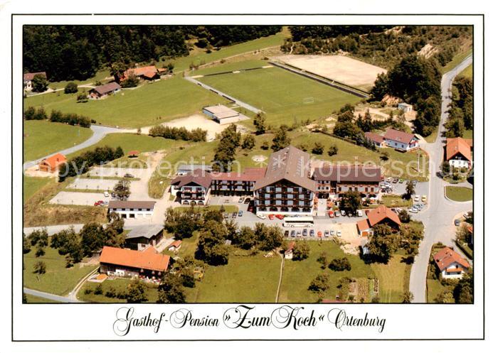 Ortenburg Gasthof Pension Zum Koch Fliegeraufnahme