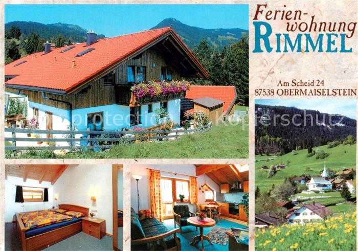 Obermaiselstein Ferienwohnung Rimmel Gatstube Zimmer Panorama