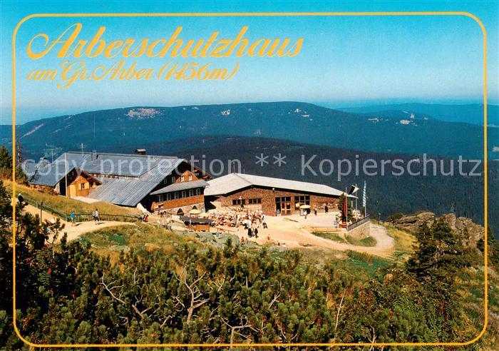 Arberschutzhaus 1456m Bayerisch Eisenstein Fliegeraufnahme