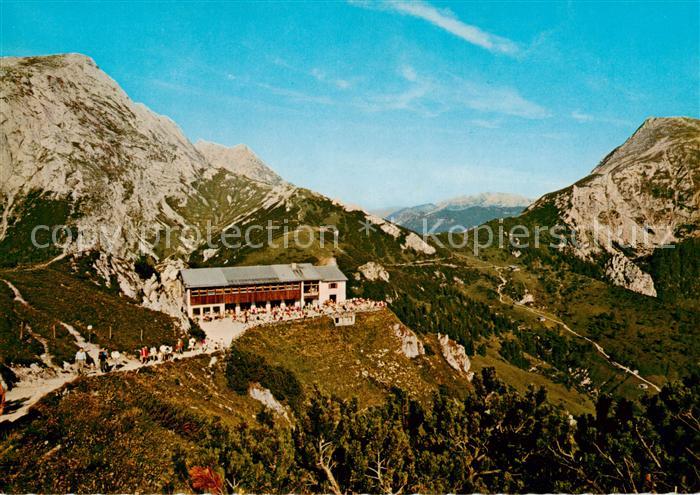 Koenigssee Berggaststaette Jennerbahn Fliegeraufnahme