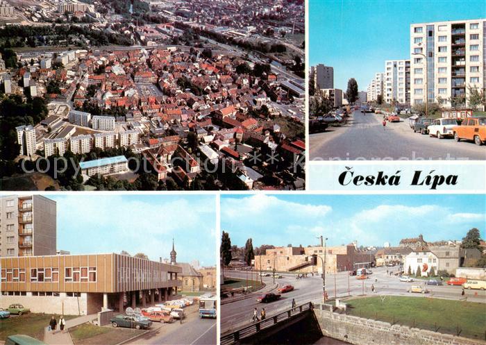 Ceska Lipa Boehmisch Leipa CZ Fliegeraufnahme Prumyslove a hospodarske stredisko