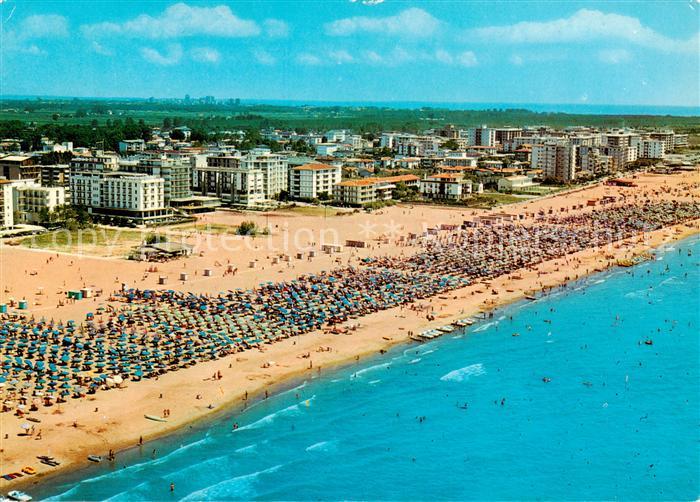 Bibione IT Spiaggia Fliegeraufnahme
