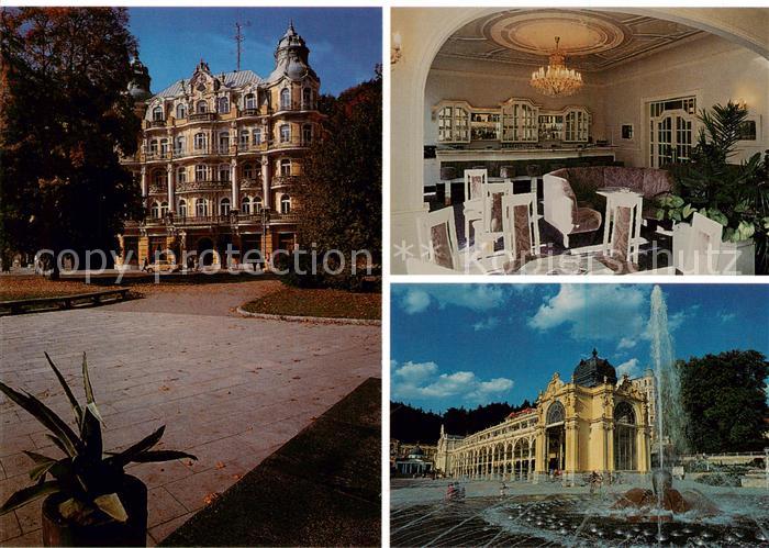 Marianske Lazne Hotel Bohemia Gastraum Springbrunnen