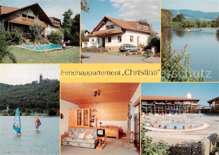 Vierzehnheiligen Ferienappartement Christina Main Baggersee mit Kloster Banz Obe