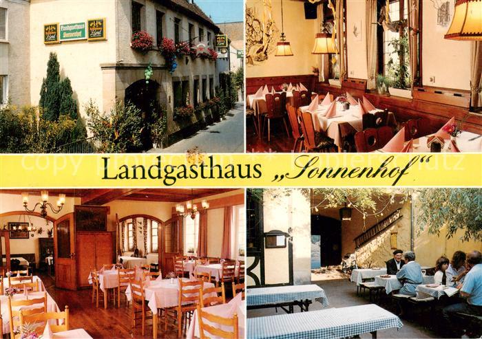 Leistadt Landgasthaus Sonnenhof Gastraeume Freiterrasse